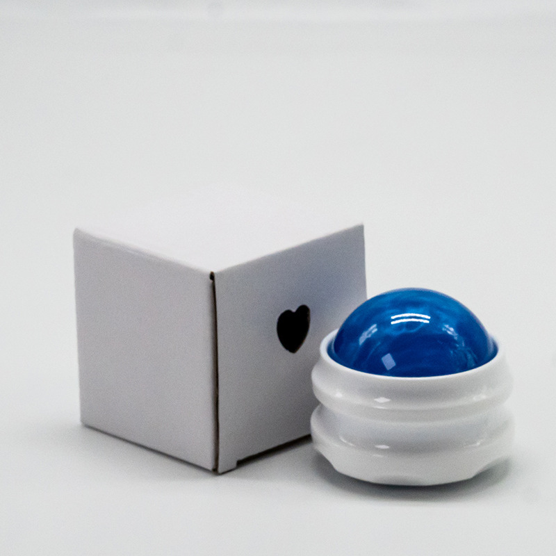 흰색 배경/파란색 공