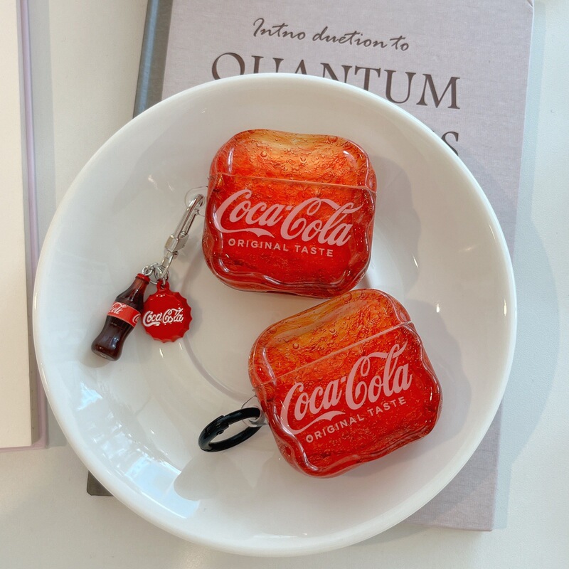 Bubble Coca-Cola Suitable for Airpods4 Protective Cover for Women Apple AirPods Pro3 Earphone Case 2/3 Generation