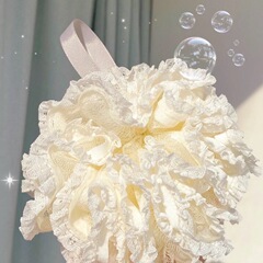 Lace Shower Ball High-Grade Non-Dispersing Cute Teenage Bath Scrub Very Soft Large Size Shower Ball Wholesale