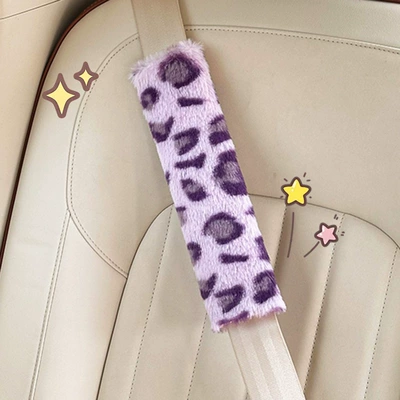Supplies Creative Rabbit Fur Car — Seat belt shoulder pad