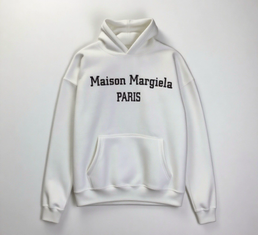 Футболка с длинным рукавом Maison Margiela унисекс свободного кроя с круглым вырезом
