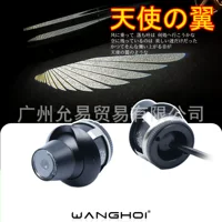 Yunyi Auto зеркало заднего вида приветственный свет универсальный стиль Angel Wings приветственный проекционный свет лазерный ковер свет