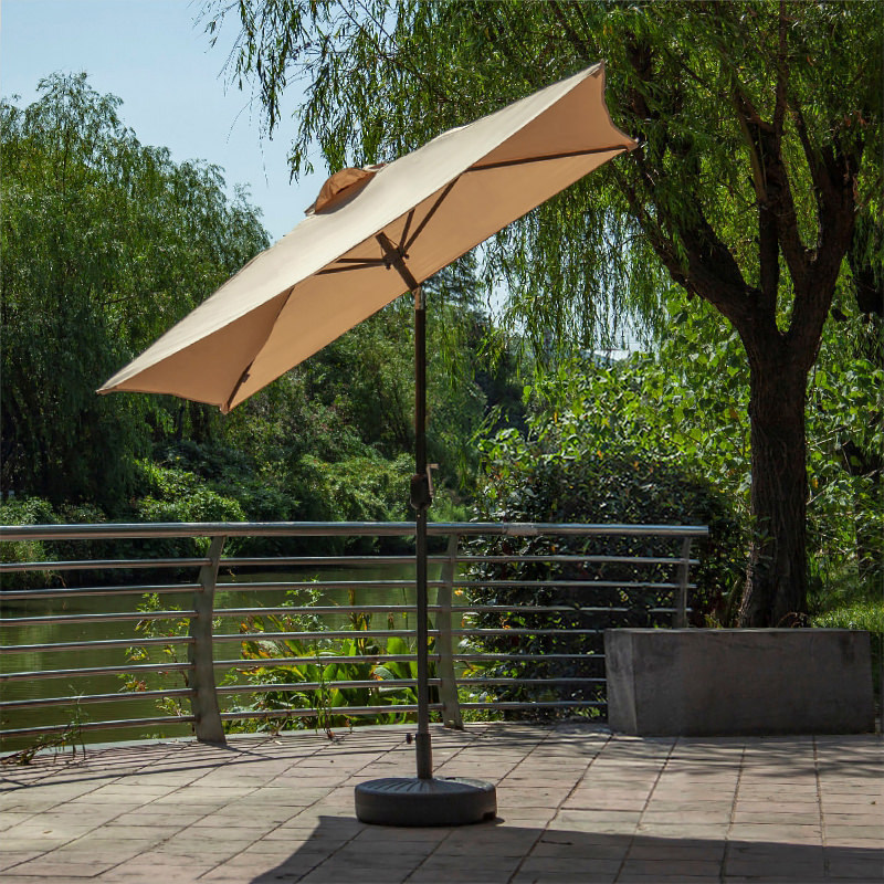 Amazon's Popular Outdoor Parasol, Courtyard Umbrella, Square Straight Umbrella, Balcony Garden Sun Umbrella, Four-Sided Umbrella, Shop Umbrella