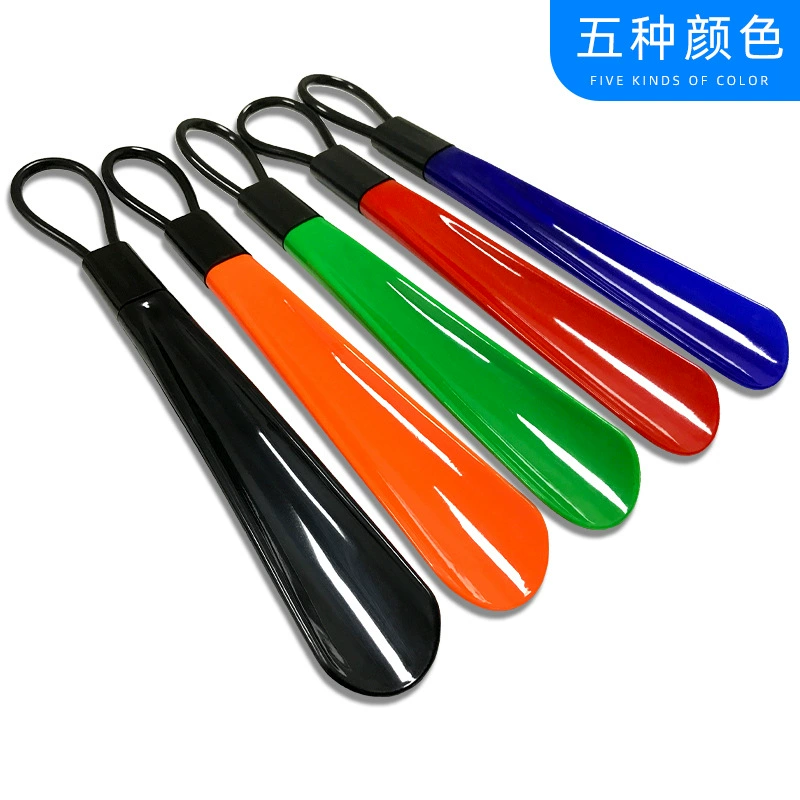 Цветной креативный подъемник для обуви Подвесной короткий пластиковый рожок для обуви Ленивые товары для дома Обувной магазин Выдвижная обувь для теста обуви