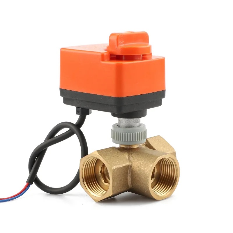 常开常闭电动二通阀 手动自动一体电动球阀 三线二线电动球阀