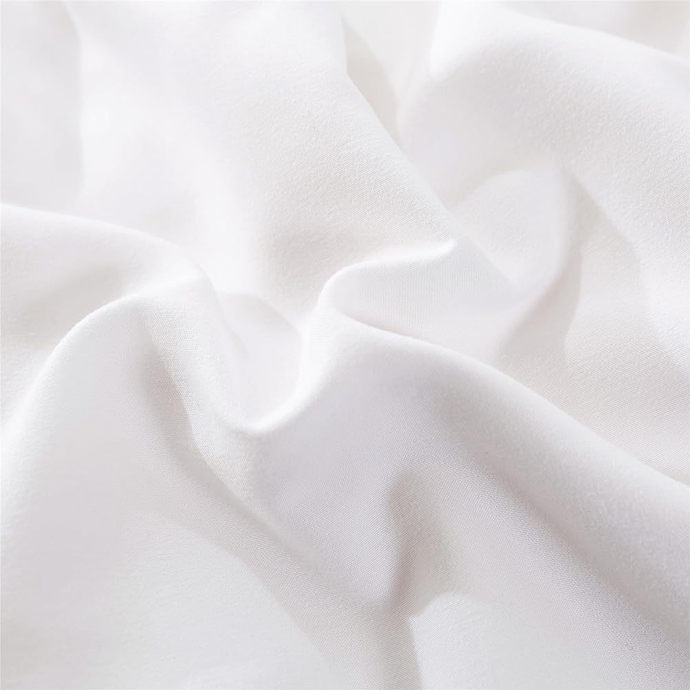 Home textile three piece bedding solid color duvet cover set_voghion.com