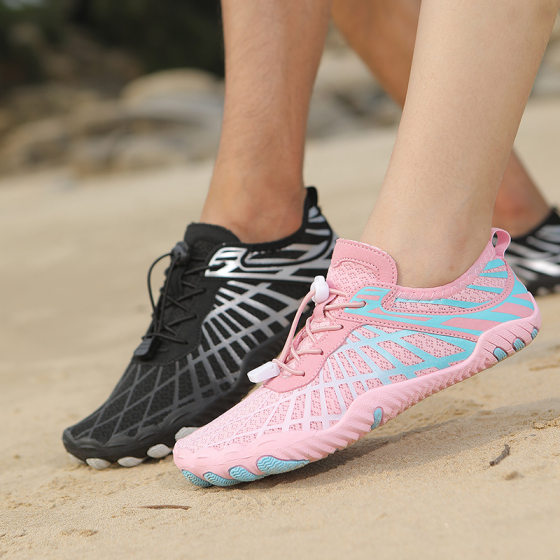 Outdoor New Cross-border Shuoxi Shoes Men's Breathable Non-slip Wading Shoes Women's Fishing Beach Swimming Shoes Quick-drying Hiking Shoes
