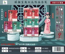 十元店儿童过家家亲子互动843娃娃饰品玩具地摊批发货源九元九