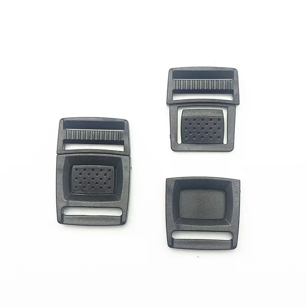 Manufacturers plastic buckle webbing adjustment backpack quick release lock buckle according to the square safety male and female buckle accessories
