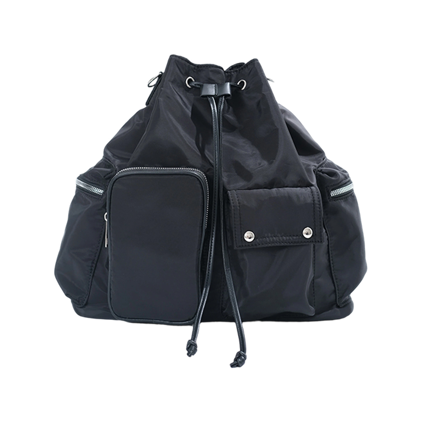 Korean-Style Niche Large-Capacity Multi-Pocket Short-Distance Business Trip Travel Backpack 2026 New Versatile Drawstring Hiking Bag Trendy