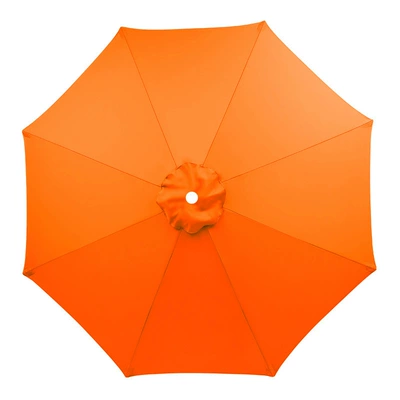 Surface Polyester Rainproof Sunscreen | Avtomobil yan çətirləri - orange-suitable-for-8-bone-umbrella-stand-with-a-diameter-of-3-meters-10-feet