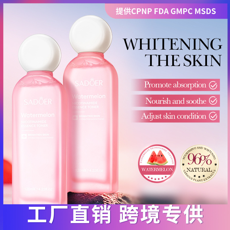 Full English SADOER Watermelon Niacinamide Essence Toner Moisturizing Hydrating Water_voghion.com
