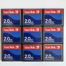 闪迪CF卡2G存储卡8G数码数控机床法兰克加工中心cf内存卡CF卡8G