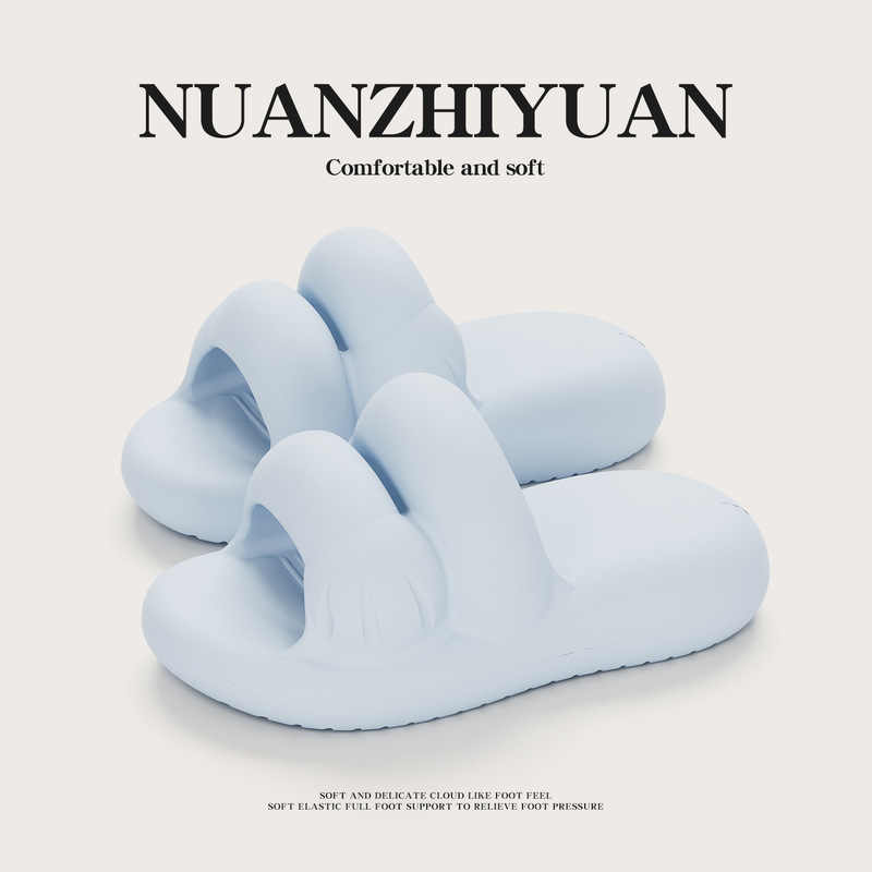 Cute Cat Claw Sandals and Slippers Women's Summer Thick Bottom Cartoon Student Dormitory Indoor Home Silent Slippers for Men Cute Cat Claw Sandals and Slippers Women's Summer Thick Bottom Cartoon Student Dormitory Indoor Home Silent Slippers for Men