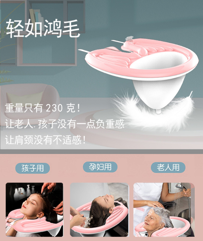 大人は仰向けに頭を洗います。|undefined