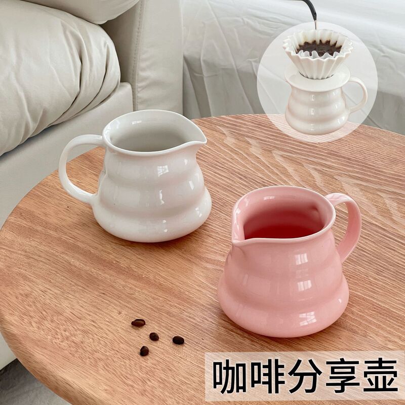 Coffee Sharing Pot 450 ml Ceramic Hand Brewing Coffee Pot Appliances Home Brewing Mocha Cloud Coffee Pot Coffee Sharing Pot 450 ml Ceramic Hand Brewing Coffee Pot Appliances Home Brewing Mocha Cloud Coffee Pot