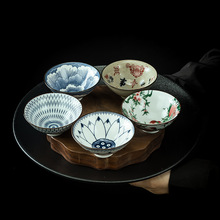 斗笠杯茶杯主人杯个人陶瓷功夫茶具套装家用茶碗建盏小品茗杯