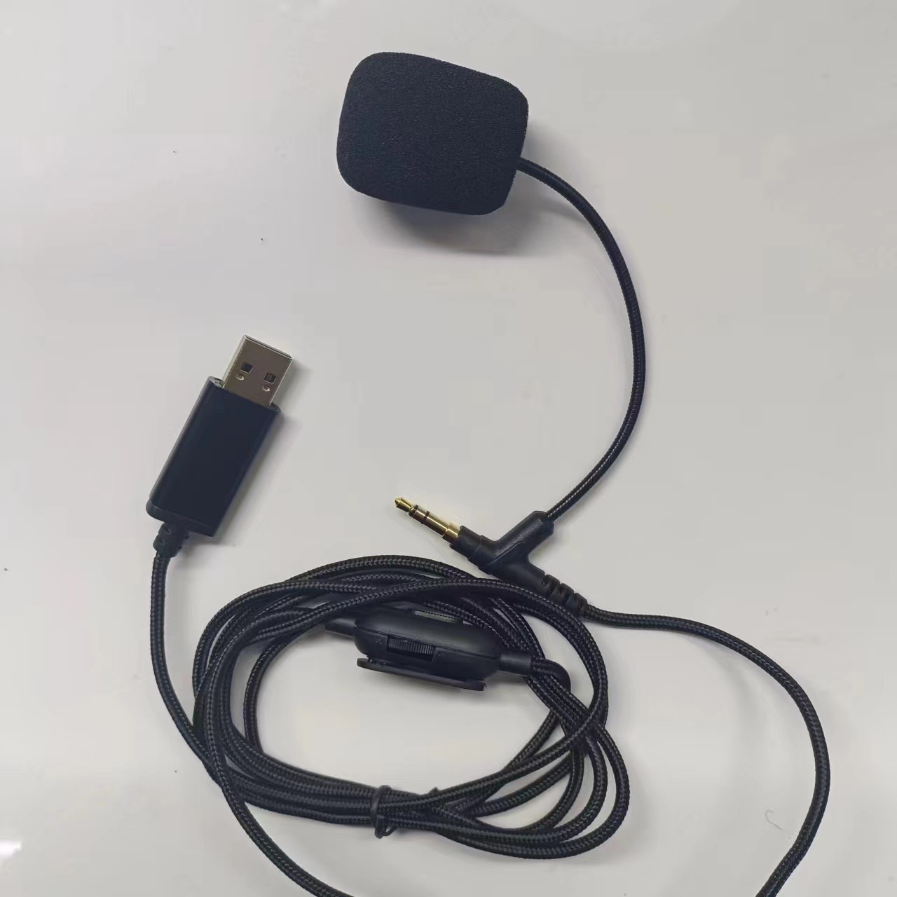 1000XM5 9500 9600 10R咪杆线USB接口闭麦功能音频连接线升级BOOM