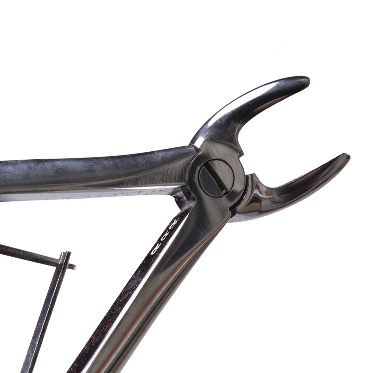 Instrumentos de acero inoxidable Instrumentos de extracción de dientes mínimamente invasivos Herramientas de materiales dentales Juego de alicates dentales para niños