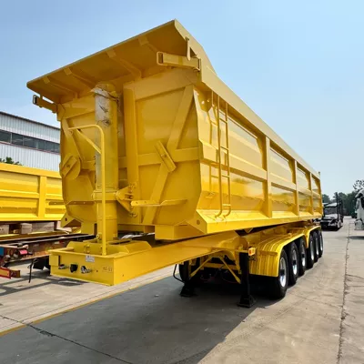 Semi-Trailers, Integrated Rear-Tipping Dump – Ağır yük qoşquları