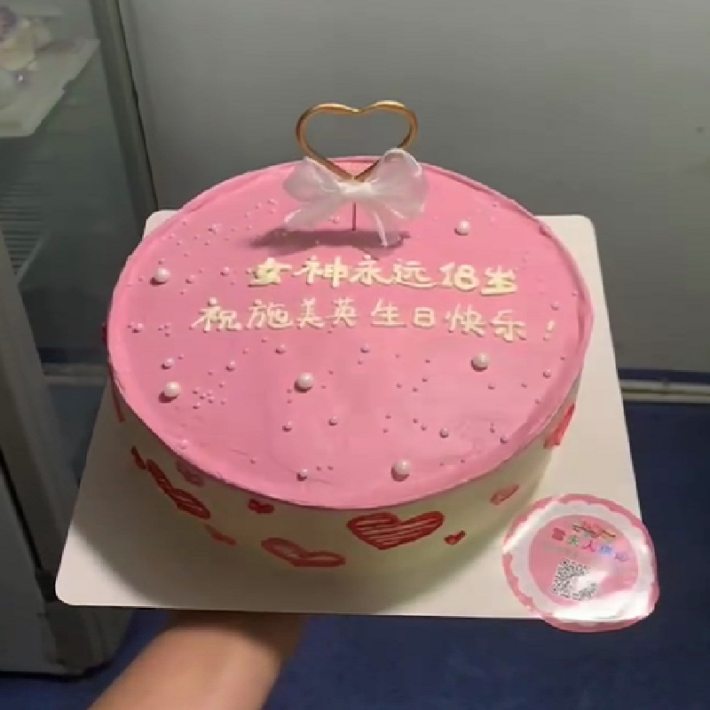生日蛋糕蠟燭鍍金生日拍照愛心星星生日蠟燭