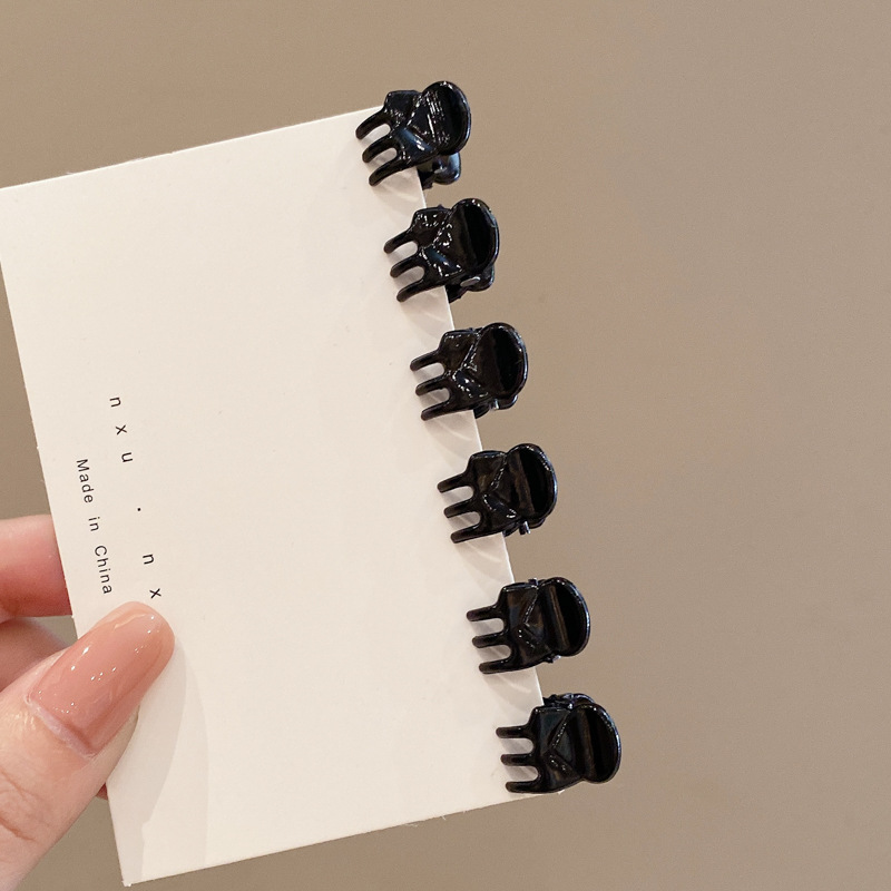 Pequeño clip de agarre de verano para mujeres clip de peluquería clip de peluquería clip de peluquería pequeño clip de peluquería red rojo estilo coreano clip de peluquería lateral