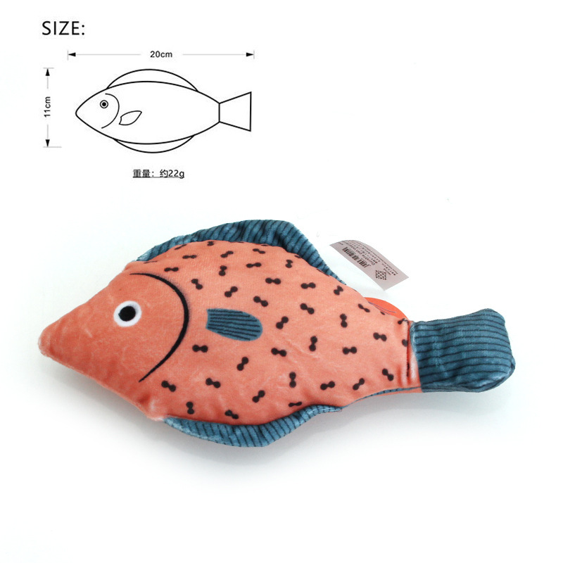 猫のおもちゃの魚はミントをシミュレーションします。|undefined