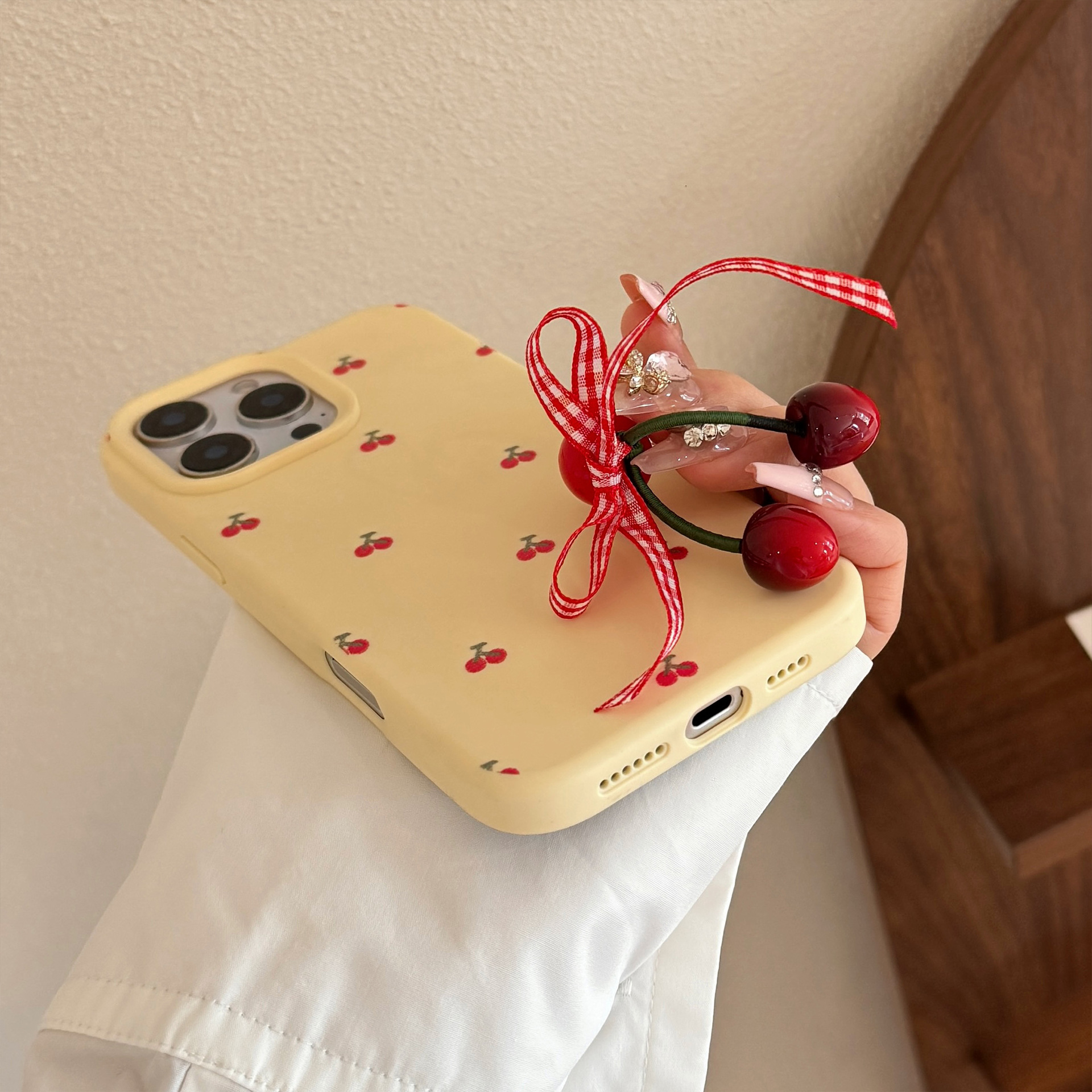 Cute, Modern Style Style Tpu Cherry Cute Modern Style Phone Cases Phone Accessories