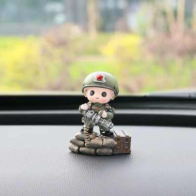 Car ornaments — Car Ornaments Cute Resin Doll