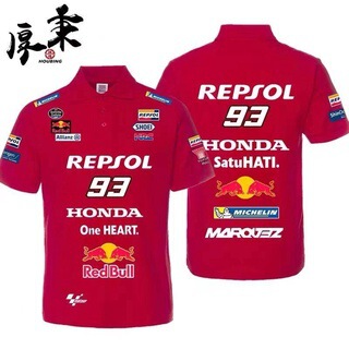 クロスボーダーF1レース新型ボタンPOLOシャツオートバイ服マウンテンバイク通気速干半袖POLOメンズかっこいい|undefined