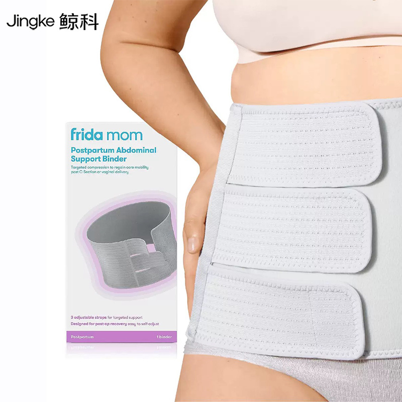 Cross-border maternity abdominal belt, thin abdominal belt, Lycra skin-friendly fabric, nylon waist shaping belt, in-stock corset belt