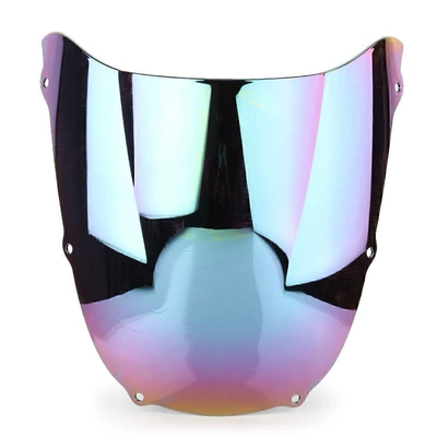 for Kawasaki Zx6R: Motorcycle front windshield - light-illusion