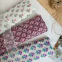 碎花拓印印花复古布料