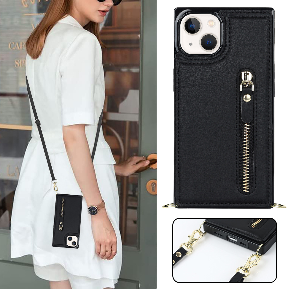 Fashion Solid Color Tpu Pu Leather    Phone Cases display picture 1
