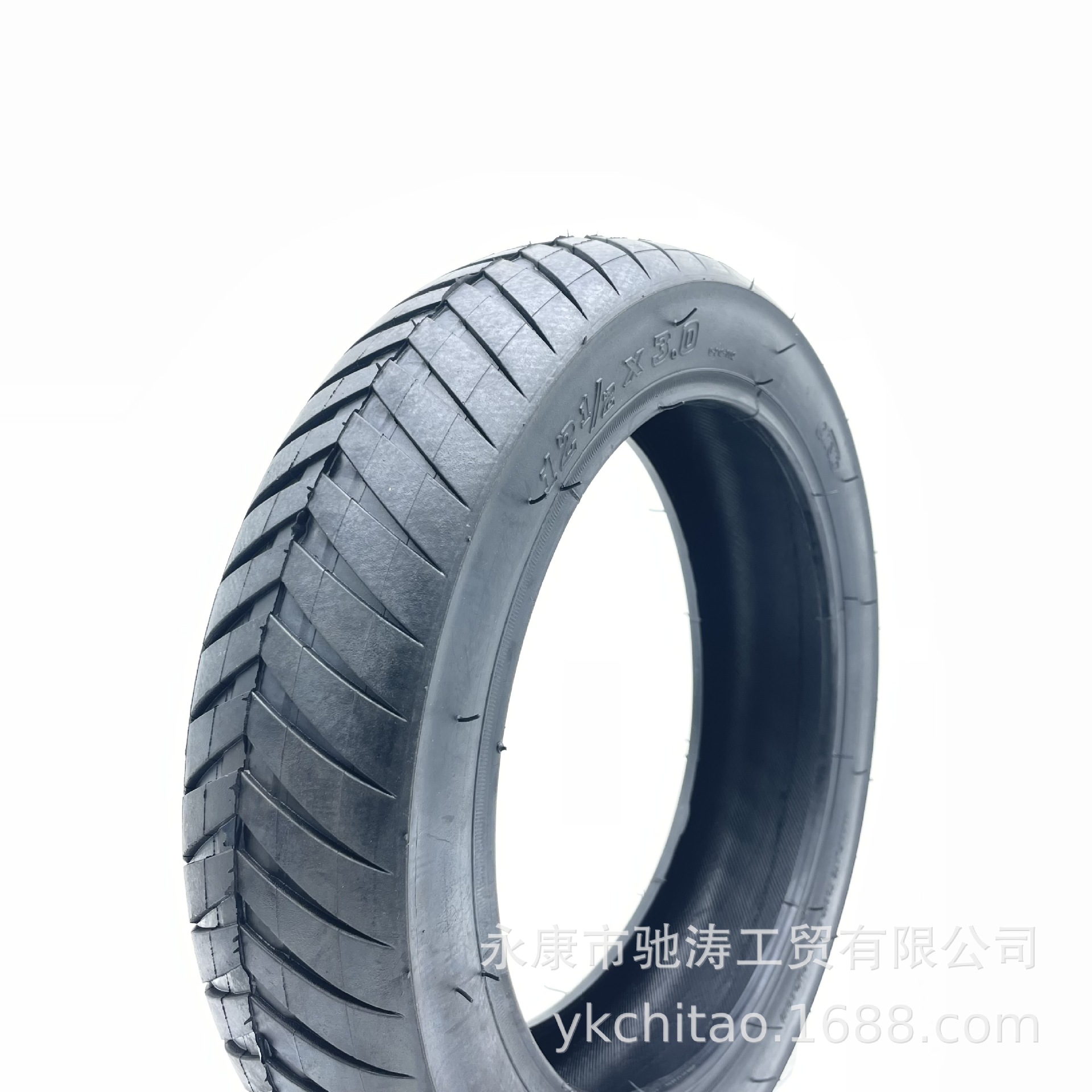 厂家直销121/2x3.0轮胎代步车电动车内外胎12寸加宽自行车轮胎3.0