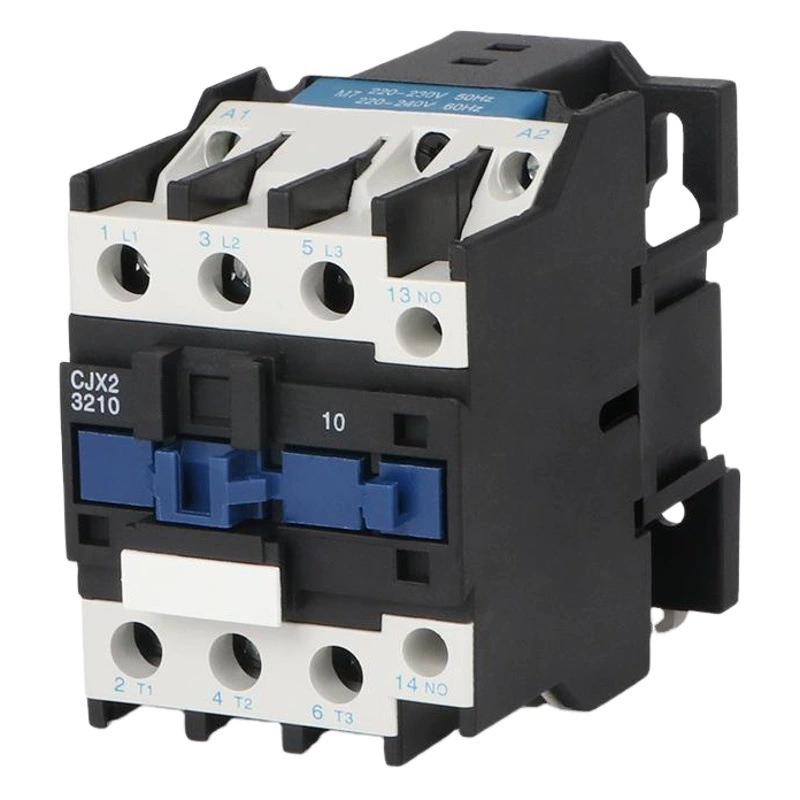 Контактор переменного тока Shanghai People's Manufacturer CJX2-3210, контактор 220 В, 32 А, утолщенная медная катушка в серебряную точку