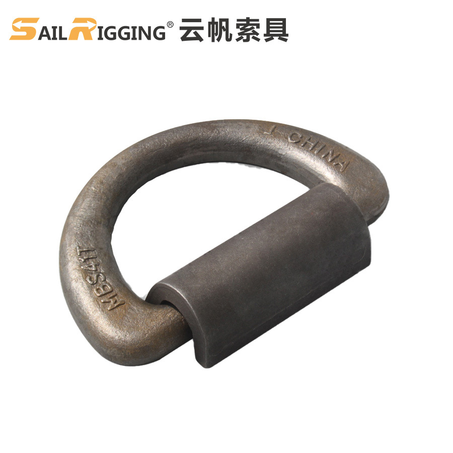 厂家供应碳钢模锻地铃 船用固定绑扎地铃  D铃D型环索具