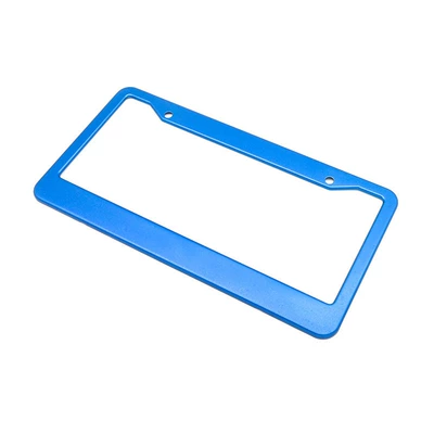 License plate holder/license plate holder Canadian American Standard Car - blue