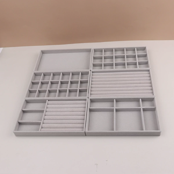 Combination model, set of 6 pieces, gray-12.5*15*21CM