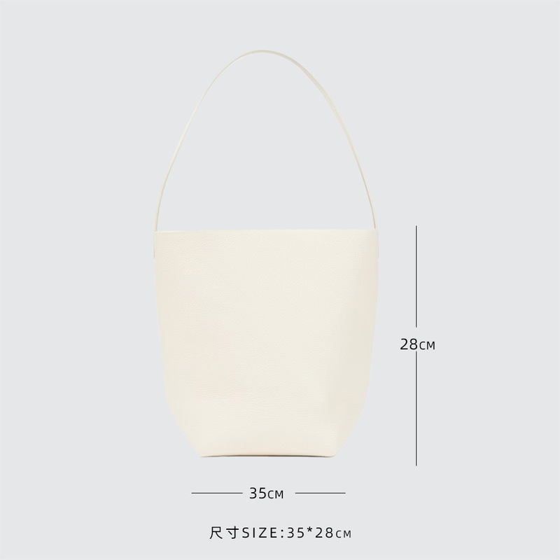 The row 水桶包2025新款小众内外头层牛皮手提包单肩大容量托特包|undefined
