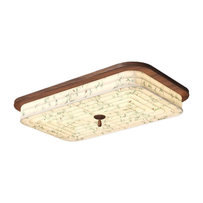 Song's estética dormitorio lámpara de techo Oriental Yayun cálido y romántico estilo antiguo dormitorio principal habitación de libro salón de té lámpara redonda