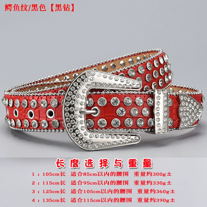 Пояс 3 шт, пояс из акрилового страза в форме diamonds, панк стиль, длины 105–135 см