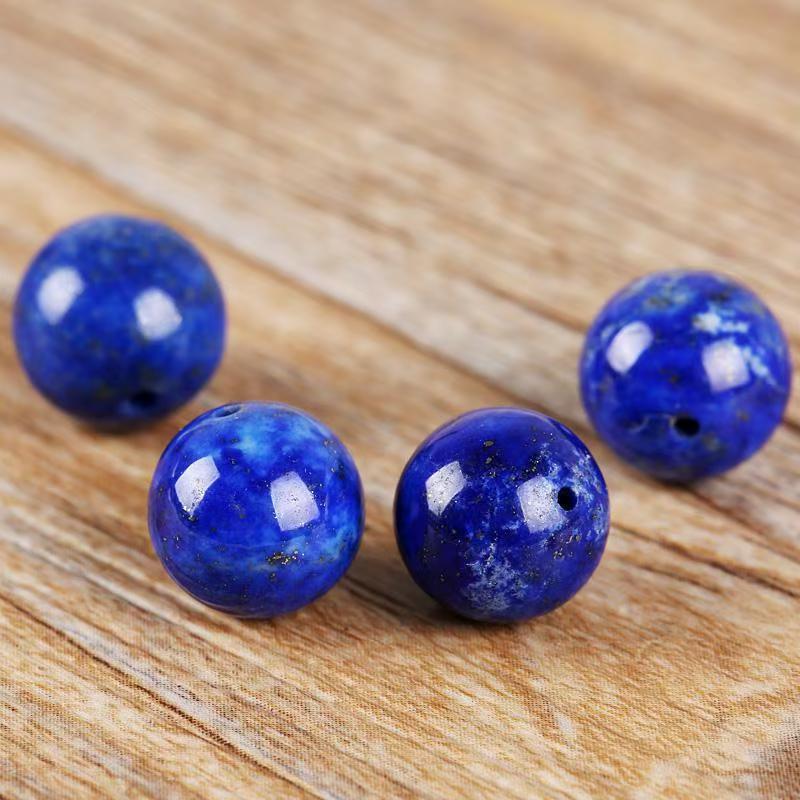 7A Natural Raw Lapis Lazuli Loose Beads Imperial Green Spacer Beads Diamond Bracelet Spacer DIY Jewelry Wholesale