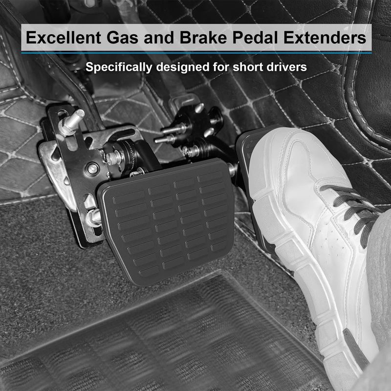 自動車、カート、おもちゃ車に適したアクセルとブレーキペダル延長器|undefined
