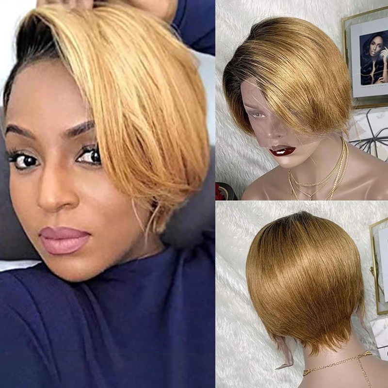 180g Weight Full Head Wigs Wig & Hair Extension Type Wigs Wig Accessories Short Straight Hair Wig Hairstyle Real Hair Hair Material Casual, Street Occasion Women's Gender Elegant, Simple Style Style Women's Elegant Simple Style Casual Street Real Hair Short Straight Hair Wigs 10