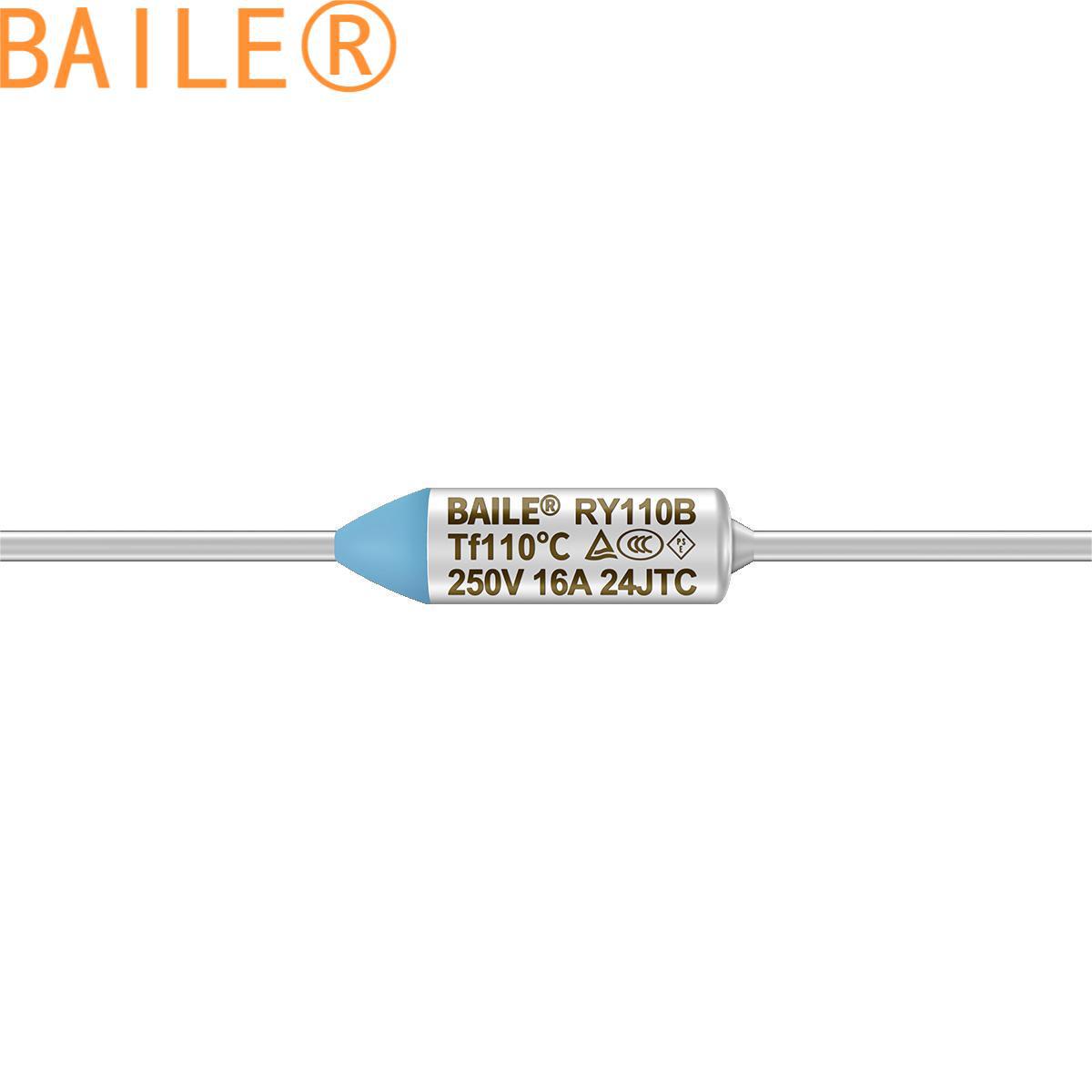 BAILE百乐直销 温度保险丝RY110B热熔断体 过热保护110/250V16A