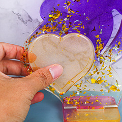 百佳興滴膠模具愛心媽媽相框模具亞馬遜熱賣蠟燭手工皂