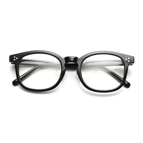 T7120 New Korean Style Yu Wenle TR90 Eyeglass Frame for Men and Women, Clear-Sighted Glasses for Women, Influencer-Style, Literary and Artistic, Prescription-Friendly