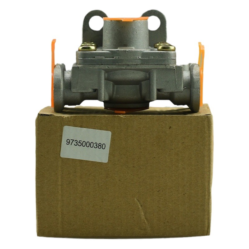 Piezas del autobús del camión pesado de la válvula 9735000380 de la liberación rápida de SMT