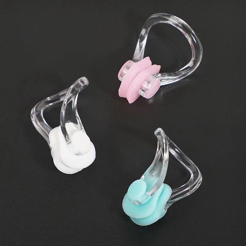 Boxed 10 Pieces - Professional Grade Swimming Nose Clip Earplugs Waterproof Anti-Slip Anti-Fall Adult and Kidsren Equipment Set
